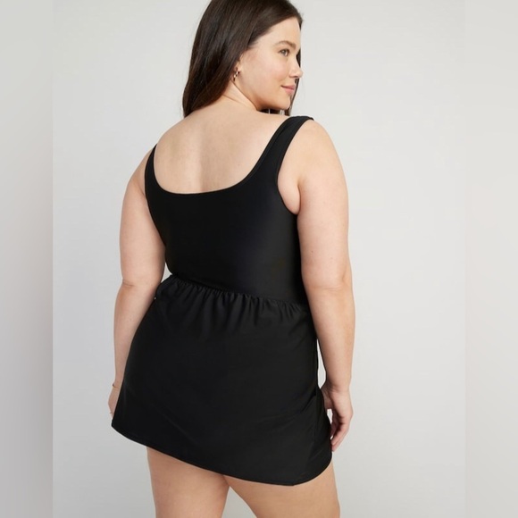 NWT! Black Wrap-Front Swimsuit Dress for Women - Multiple 💎 - Picture 8 of 8
